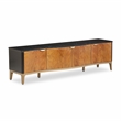 Michael Amini Malibu Crest TV Console - Crotch Mahogany