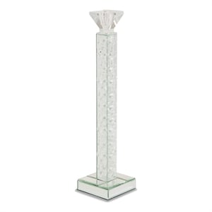 Michael Amini Montreal 17.75&quot Slender Crystal Candle Holder - Set of 6