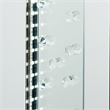 Michael Amini Montreal Rectangular Crystal Framed Wall Mirror With LED Lighting