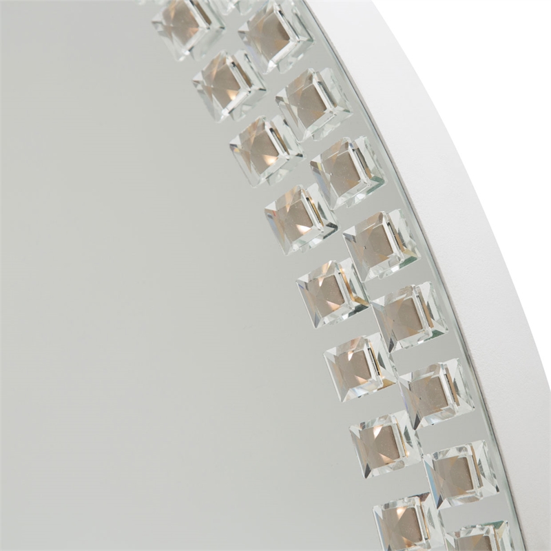 Michael Amini Montreal Lighted Oval Wall Mirror