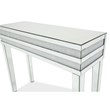Michael Amini Montreal Mirrored Linear Console Table