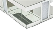 Michael Amini Montreal Rectangular Mirrored Cocktail Table