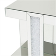 Michael Amini Montreal Mirrored Square End Table