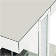 Michael Amini Montreal Mirrored Square End Table