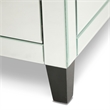 Michael Amini Montreal Mirrored Accent End Table with Drawer
