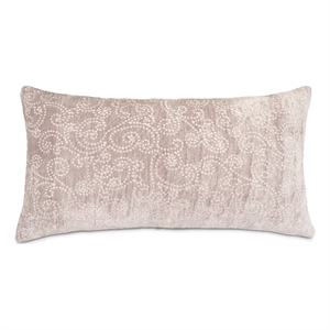 MICHAEL AMINI Moonbeam Darling 13x24&quot  Chenille Accent Pillow Natural Set of 2
