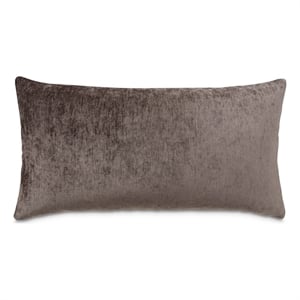 MICHAEL AMINI The Smith 13x24&quot Chenille Accent Pillow in Gray in Set of 2