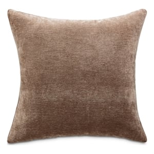 MICHAEL AMINI The Smith 20x20&quot Square Accent Pillow in Truffle Brown Set of 2