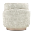 Michael Amini Aurora Faux-Suede Chaise Lounger  - Quarry/Moonlight