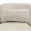 Michael Amini Aurora Faux-Suede Chaise Lounger  - Quarry/Moonlight