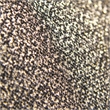 MICHAEL AMINI Lisbon Upholstered Chenille & Metal Loveseat in Onyx and Gold