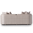 Michael Amini Carmela Sofa - Almond/Gold