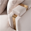 Michael Amini Carmela Mansion Sofa - Almond/Gold