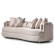 Michael Amini Carmela Mansion Sofa - Almond/Gold