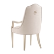 MICHAEL AMINI Malibu Crest 9-Piece Engineered Wood Dining Set in Blush