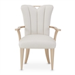 MICHAEL AMINI La Rachelle 9-Piece Engineered Wood Dining Set in Champagne/White