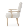 MICHAEL AMINI La Rachelle 9-Piece Engineered Wood Dining Set in Champagne/White