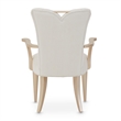 MICHAEL AMINI La Rachelle 9-Piece Engineered Wood Dining Set in Champagne/White