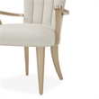 MICHAEL AMINI La Rachelle 9-Piece Engineered Wood Dining Set in Champagne/White