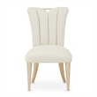 MICHAEL AMINI La Rachelle 9-Piece Engineered Wood Dining Set in Champagne/White