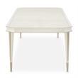 MICHAEL AMINI La Rachelle 9-Piece Engineered Wood Dining Set in Champagne/White