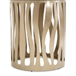 MICHAEL AMINI La Rachelle 5-Piece Transitional Metal Dining Set in Metal