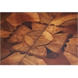 MICHAEL AMINI Villa Valencia 5-Piece Solid Wood Dining Set in Classic Chestnut