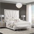 Michael Amini Eclipse Modern LED Chandelier - Silver