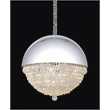 Michael Amini Eclipse Modern LED Chandelier - Silver