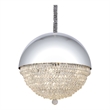 Michael Amini Eclipse Modern LED Chandelier - Silver