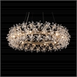 Michael Amini Bouquet Crystal Chandelier - Gold