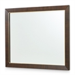 Michael Amini Belmont Place Buffet/Sideboard & Mirror Set in Espresso