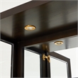 Michael Amini Belmont Place Display Cabinet in Espresso