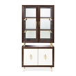 Michael Amini Belmont Place Display Cabinet in Espresso