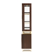 Michael Amini Belmont Place Display Cabinet in Espresso