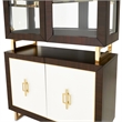 Michael Amini Belmont Place Display Cabinet in Espresso