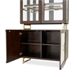 Michael Amini Belmont Place Display Cabinet in Espresso