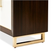 Michael Amini Belmont Place Display Cabinet in Espresso