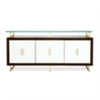 Michael Amini Belmont Place 2-Drawers Buffet/Sideboard in Espresso