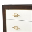 Michael Amini Belmont Place 5-Drawer Bedroom Chest in Espresso