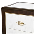 Michael Amini Belmont Place 9-Drawers Bedroom Dresser in Espresso