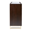 Michael Amini Belmont Place 9-Drawers Bedroom Dresser in Espresso