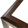 Michael Amini Belmont Place 2-Drawer Contemporary Wood Nightstand in Espresso