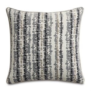 Explorer Antigua 21&quot Square Pillow - Coal Gray in Set of 2