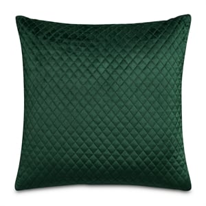 Gemma 21&quot Velvet Throw Pillow - Forest Green in Set of 2