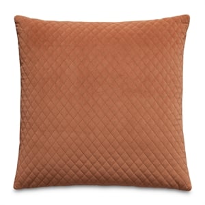 Gemma 21&quot Velvet Throw Pillow - Terracotta in Set of 2