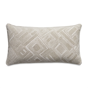 Moonbeam Moro 13&quot x 24&quot Oblong Throw Pillow - Natural in Set of 2