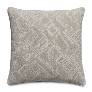 Moonbeam Moro 19&quot Square Throw Pillow - Natural in Set of 2