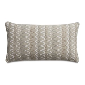 Moonbeam Whitney 13&quot x 24&quot Oblong Throw Pillow - Natural in Set of 2