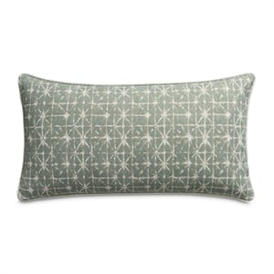 Renue Foster 13&quot x 24&quot Oblong Throw Pillow - Fennel Green in Set of 2